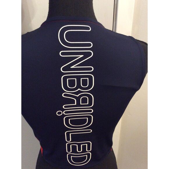 Unbridled Abby Crop Top Legging Set Workout Leisure EUC Medium - Picture 11 of 12